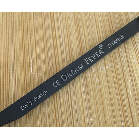 DREAM FEVER H770 Col. A Titanium Designer Eyeglasses 52-18-140 Italy FRAMES ONLY - Picture 8 of 9